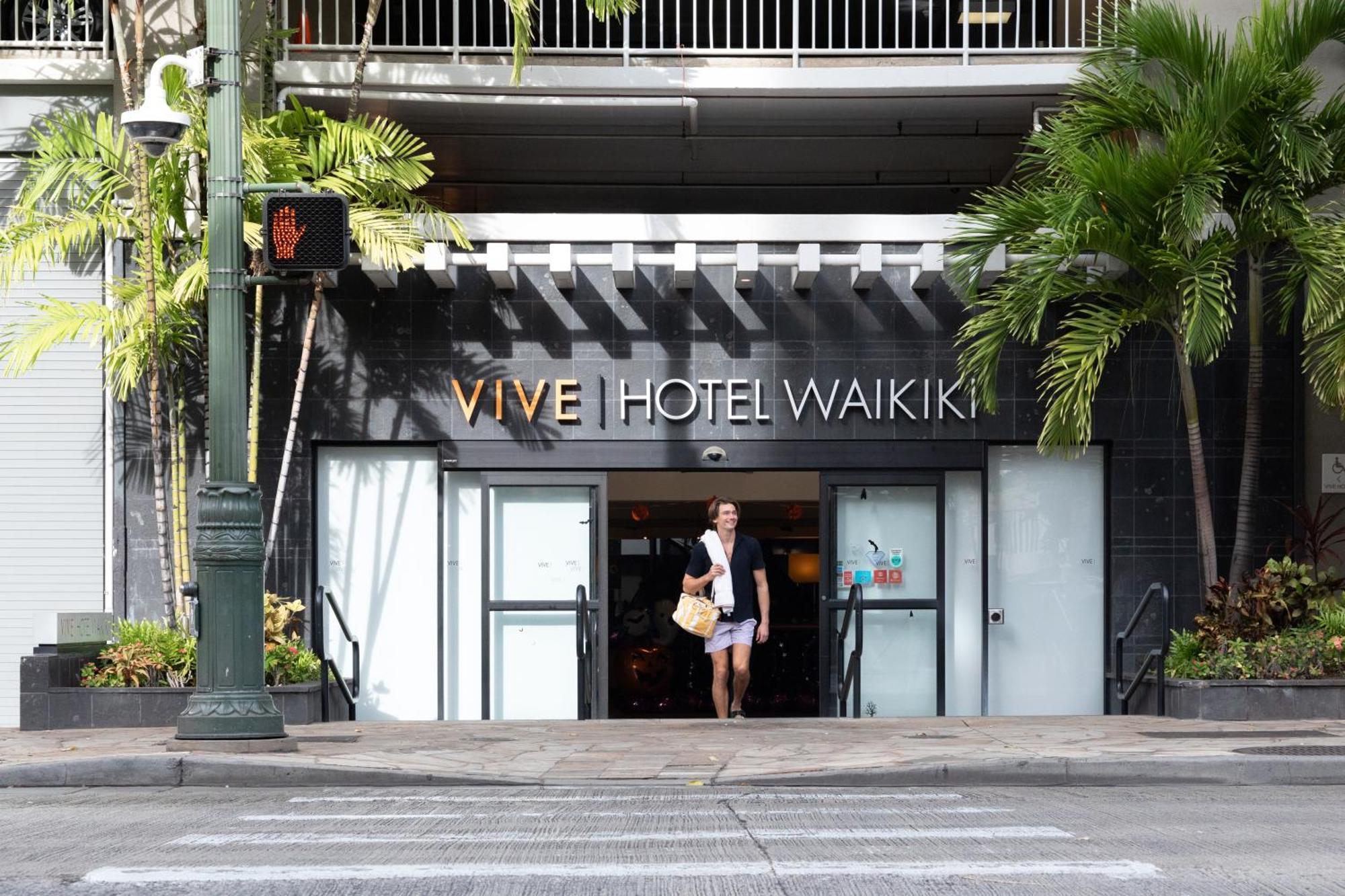 הונולולו Vive Hotel Waikiki מראה חיצוני תמונה